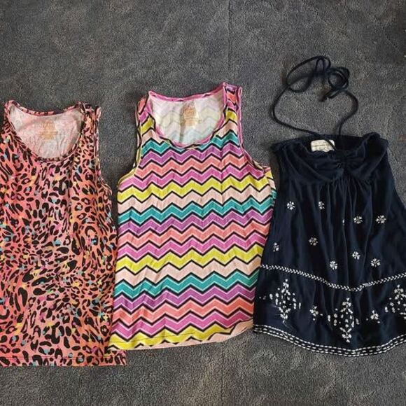 8 Girls clothes clothing Lot Sz 14/16; Tanks, Legging, Long Short Sleeve - Picture 6 of 6